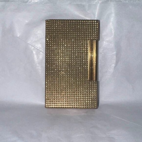 St Dupont Other - Authentic ST Dupont Vintage RARE Original French Gold Textured Lighter